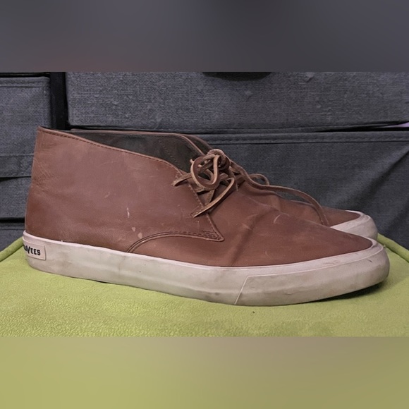 Seavees Mens Maslon Desert Boot Leather Size 10.5 EUC - Picture 4 of 9